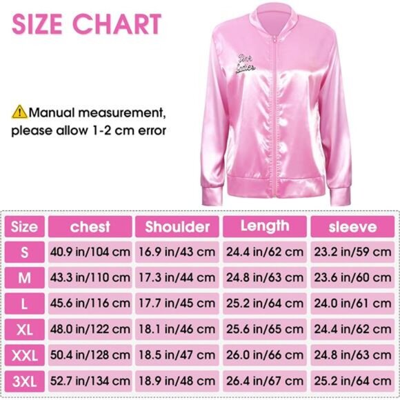 Pink Satin Jacket Costume Set for Women - Picture 2 of 7